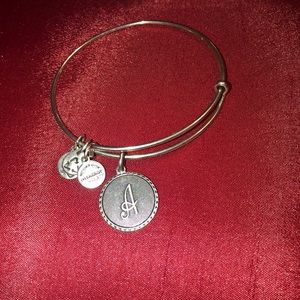 Alex and any initial bracelet